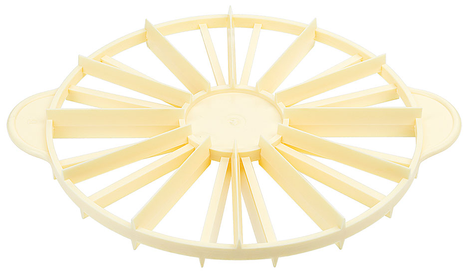 Tortenteiler Ø 26,5 cm - Segmente 12 / 18 - aus Polypropylen Tortenteiler Ø 26,5 cm - Segmente 12 / 18 - aus Polypropylen