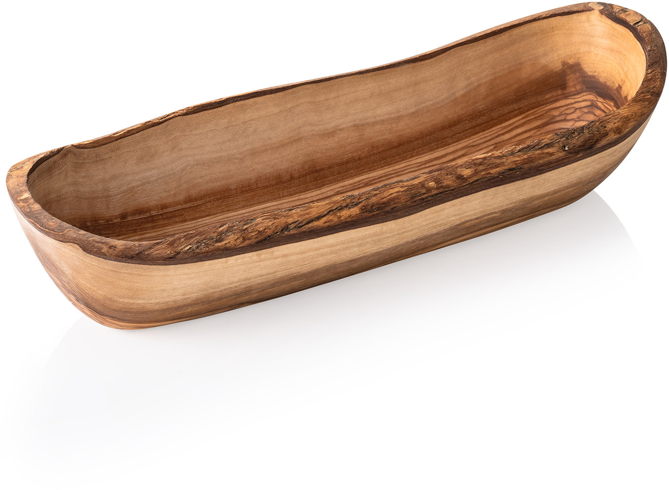 Schale aus Olivenholz 26,0 x 8,0 x 8,0 cm