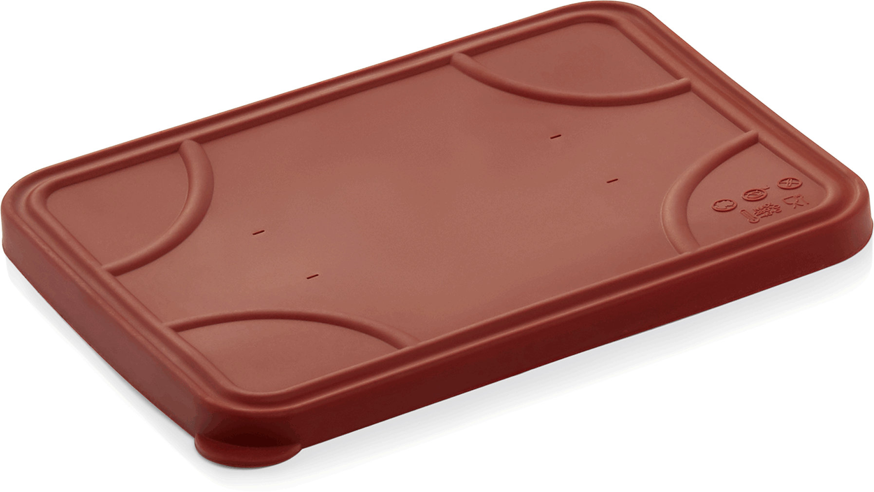 Deckel für Abteilschalen 4925, Silikon Deckel für Abteilschalen 4925, Silikon