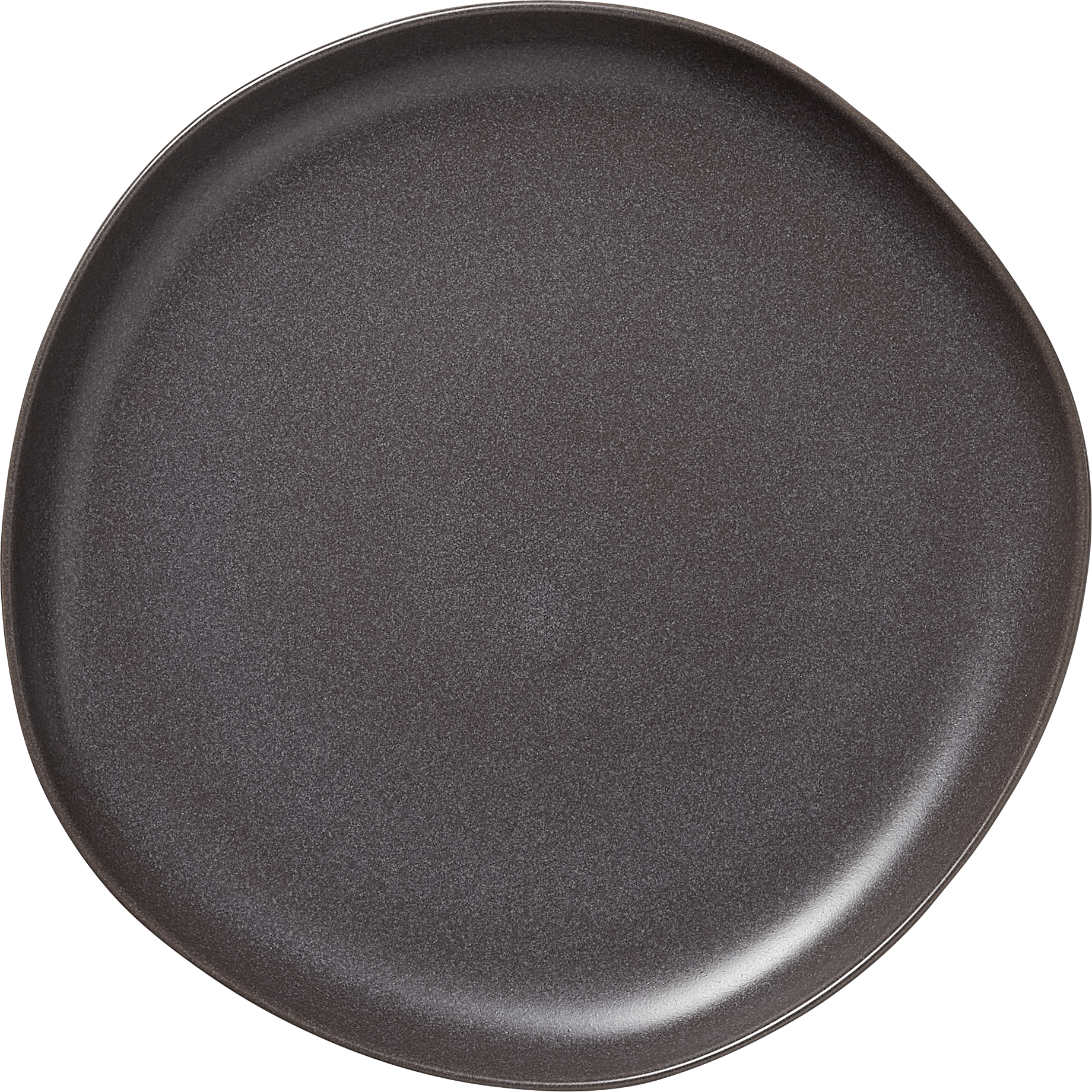 ROCKZZERO® Teller, flach, Ø 28 cm, Serie stone gray