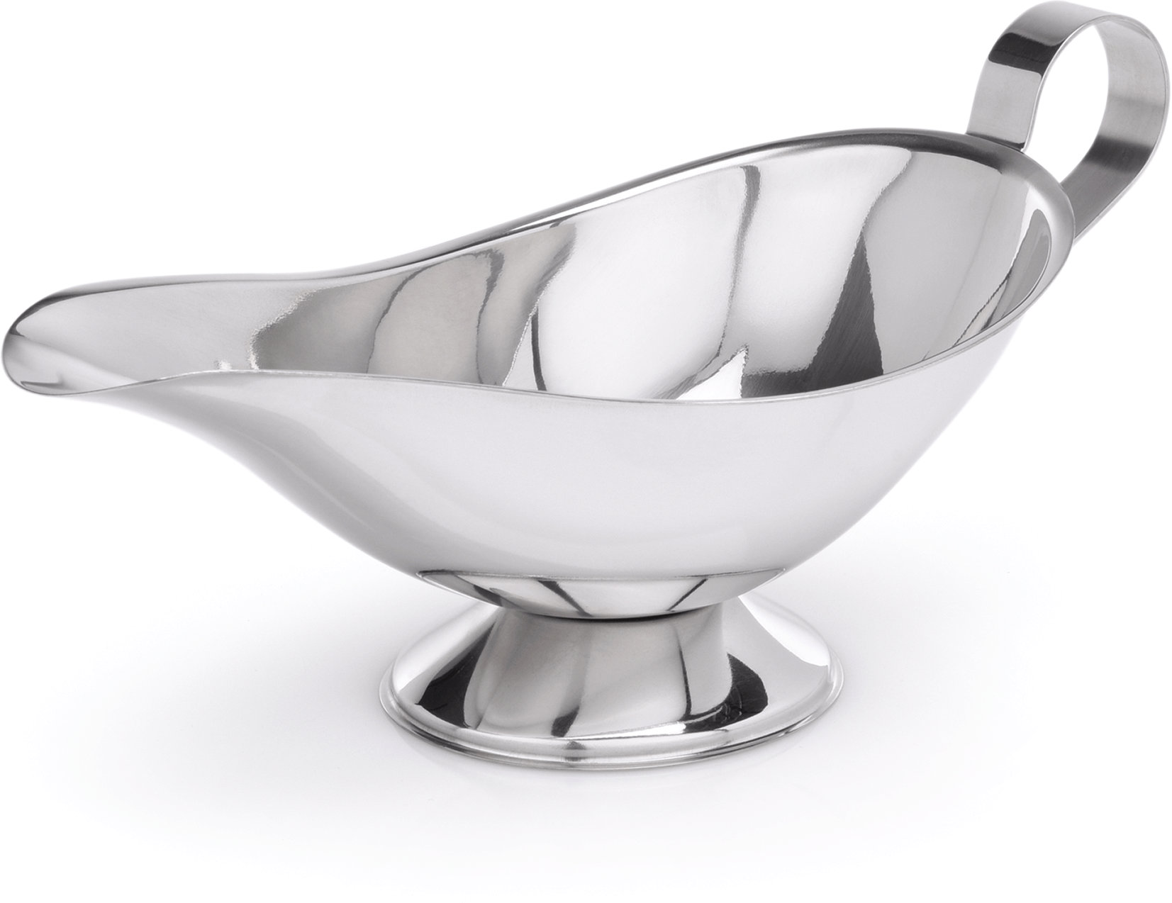 Sauciere auf Fuß, 0,10 Ltr, aus CNS Sauciere auf Fuß, 0,10 Ltr, aus CNS