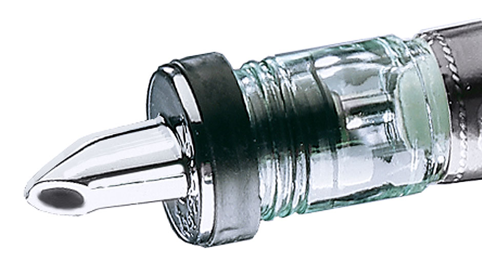 Ausgießer Länge 7,5 cm - Durchlauf Ø 6 mm - verchromt