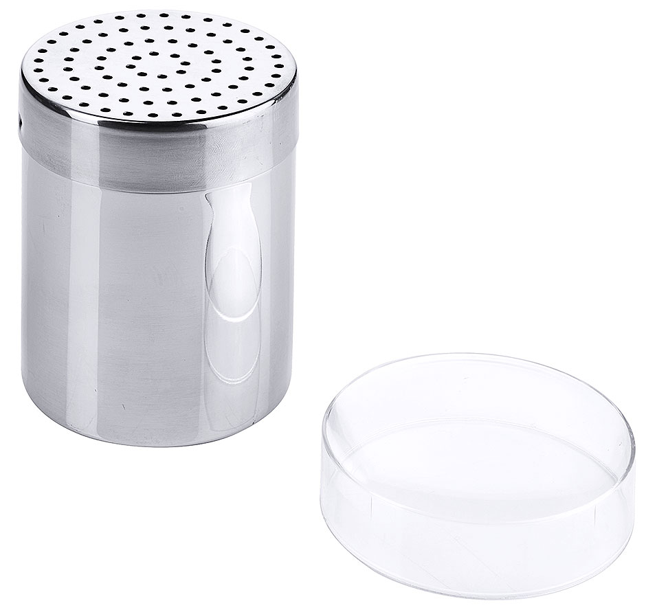 Gewürzdose / Streuer 2 mm-Lochung Ø 7,0 cm - Höhe 9,5 cm