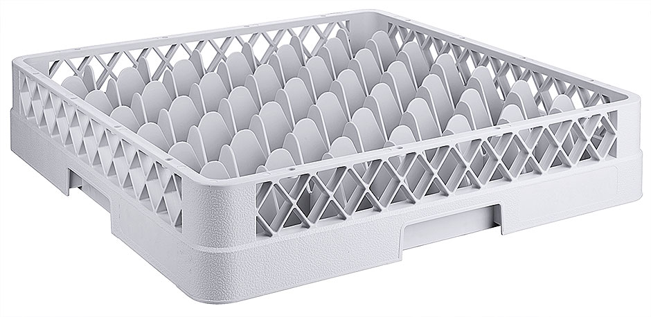 Gläserspülkorb mit 49 Fächer - Ø Glas 6,0 cm - Höhe 8,0 cm Gläserspülkorb mit 49 Fächer - Ø Glas 6,0 cm - Höhe 8,0 cm