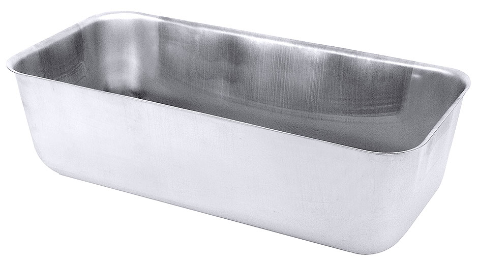 Pastetenform-Leberkäsform - Maße 30,0 x 13,5 cm - Vol. 3,0 Liter