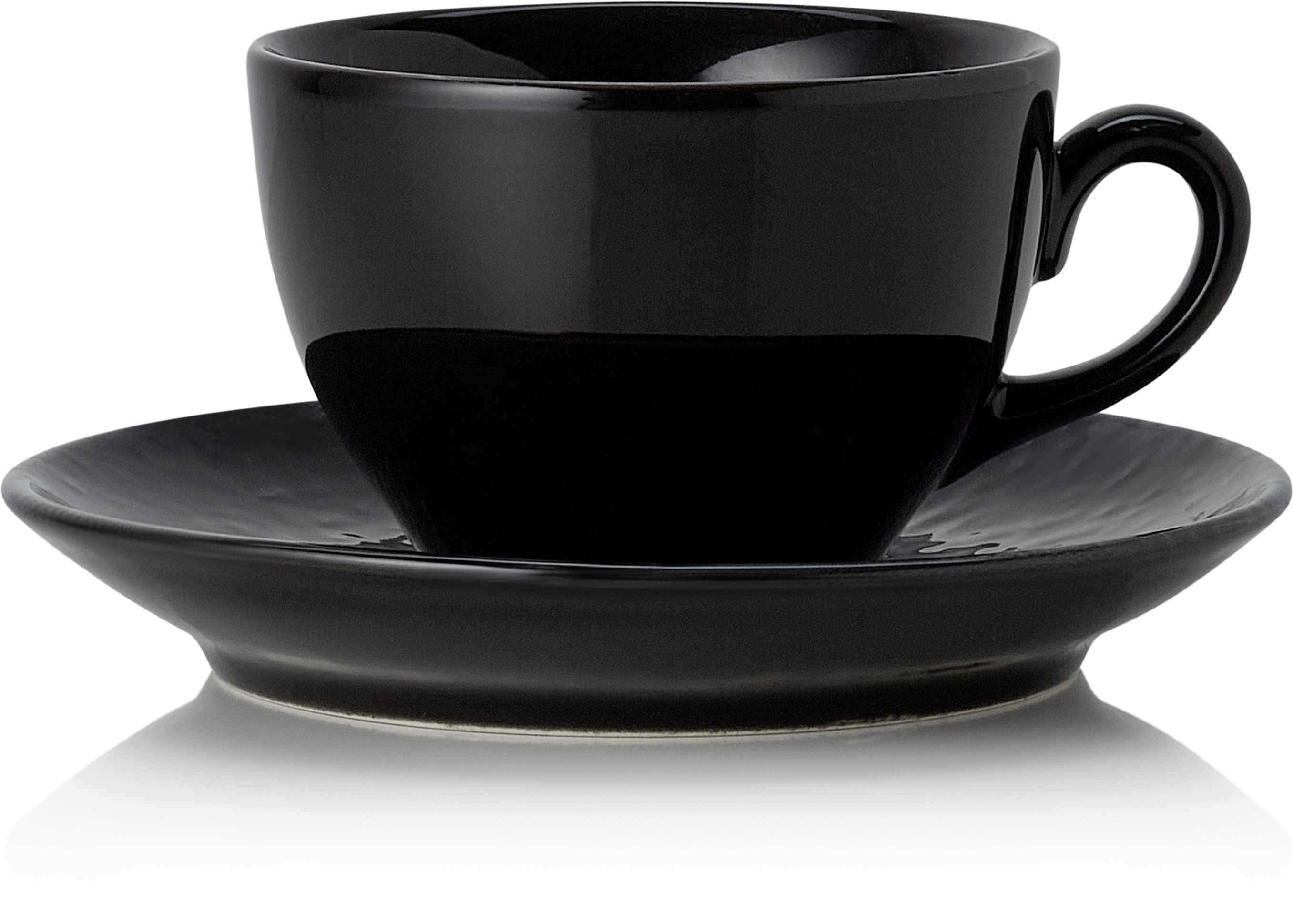 Ober- und Untertasse, 0,22 Liter, Farbe night, Porzellan Ober- und Untertasse, 0,22 Liter, Farbe night, Porzellan