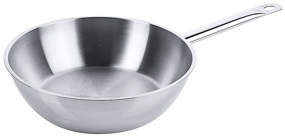 Sauteuse glänzend Ø 24 cm - Volumen 2,25 Liter - Höhe 8,0 cm