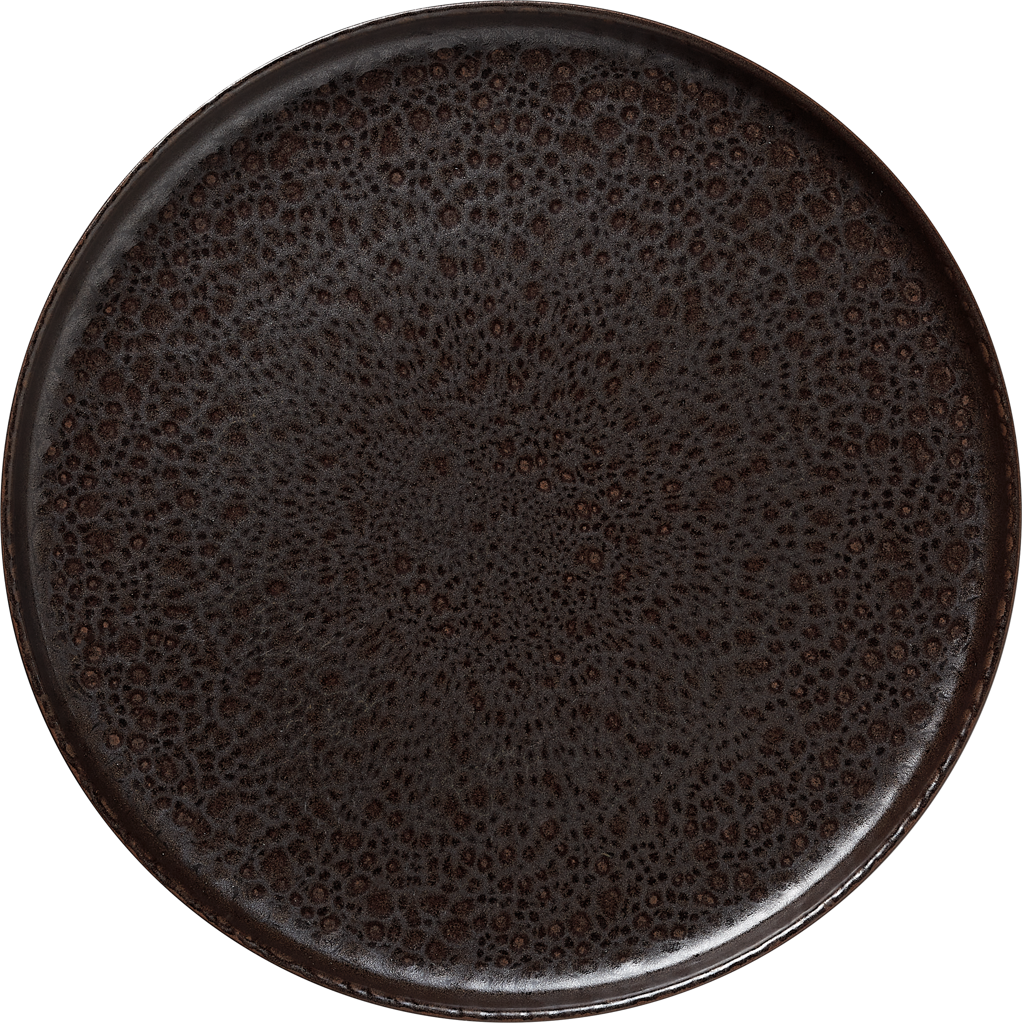 ROCKZZERO® ONE - Teller, flach, Ø 33,0 cm, Serie metallic brown