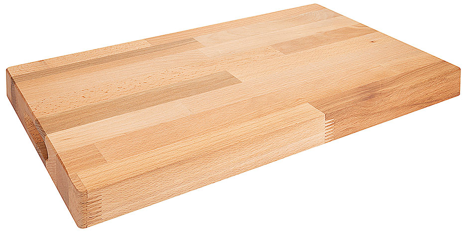 Holzschneidbrett 45,0 x 27,0 cm - Höhe 4 cm