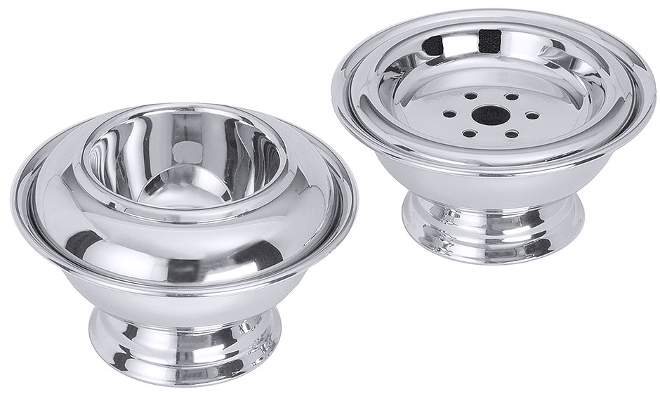 Kaviarkühler Ø innen 8,0 cm - Ø außen 15,0 cm - Volumen 0,15 Liter