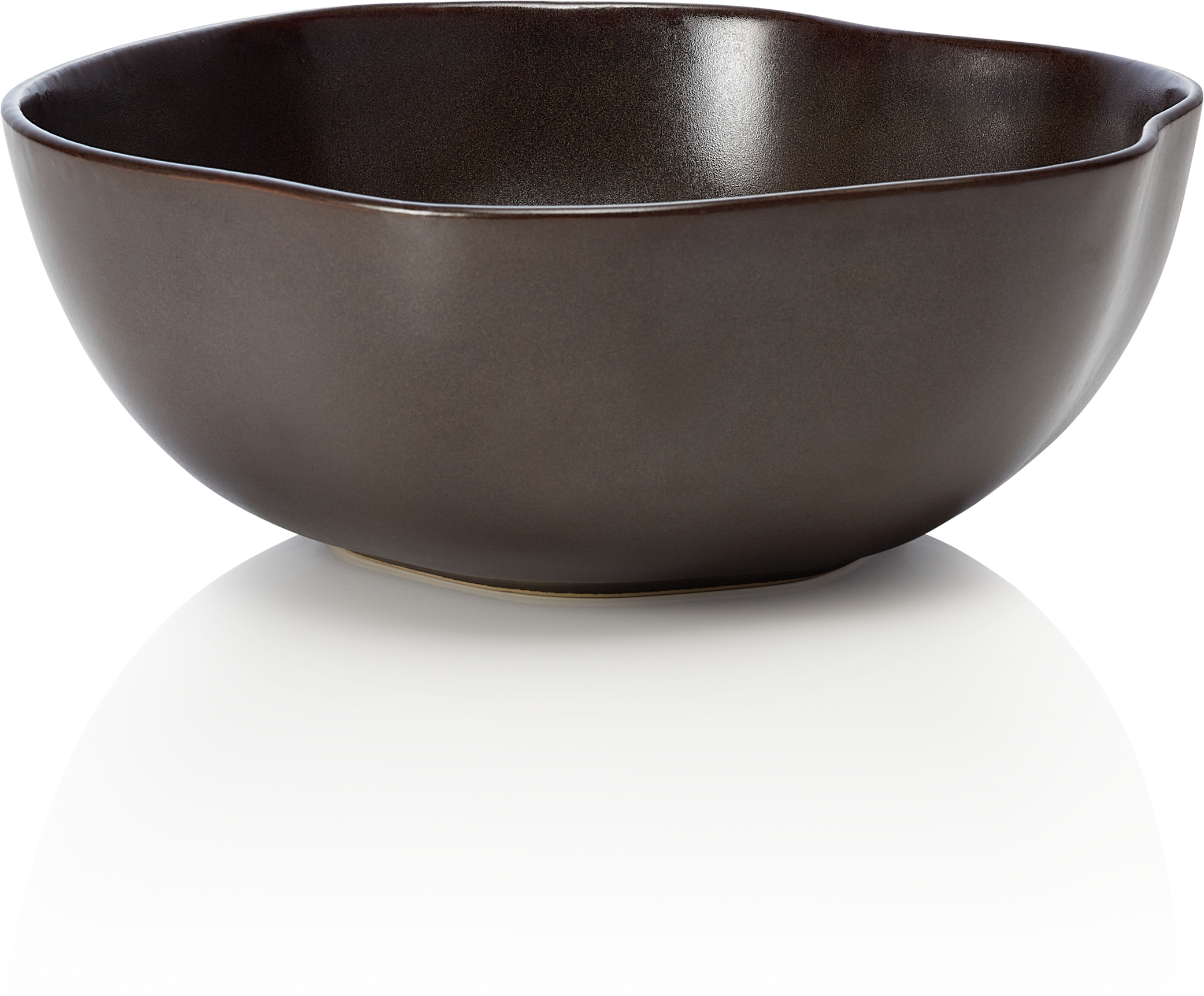 ROCKZZERO® Schale, Ø 28 cm, Serie metallic brown