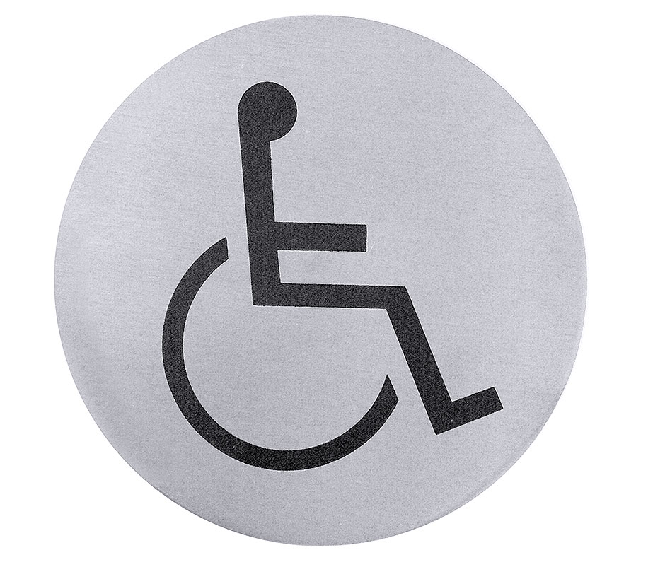 Türsymbol - ROLLSTUHLFAHRER