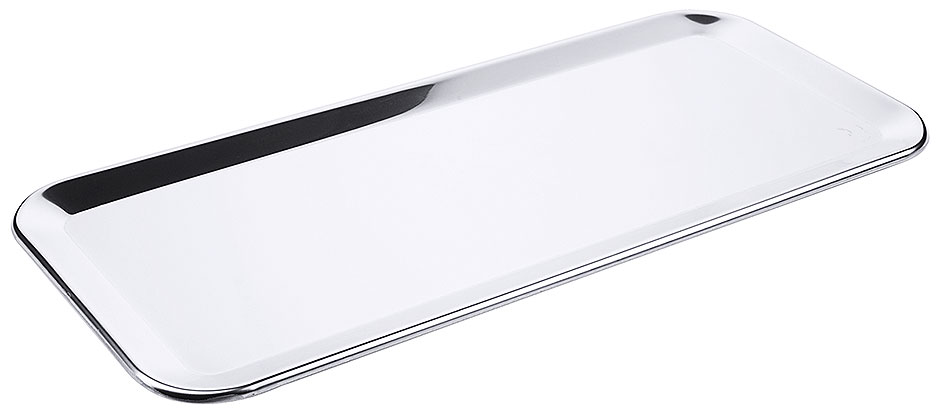 Auslageplatte - 42,0 x 19,0 cm - Höhe 1,0 cm - glänzend