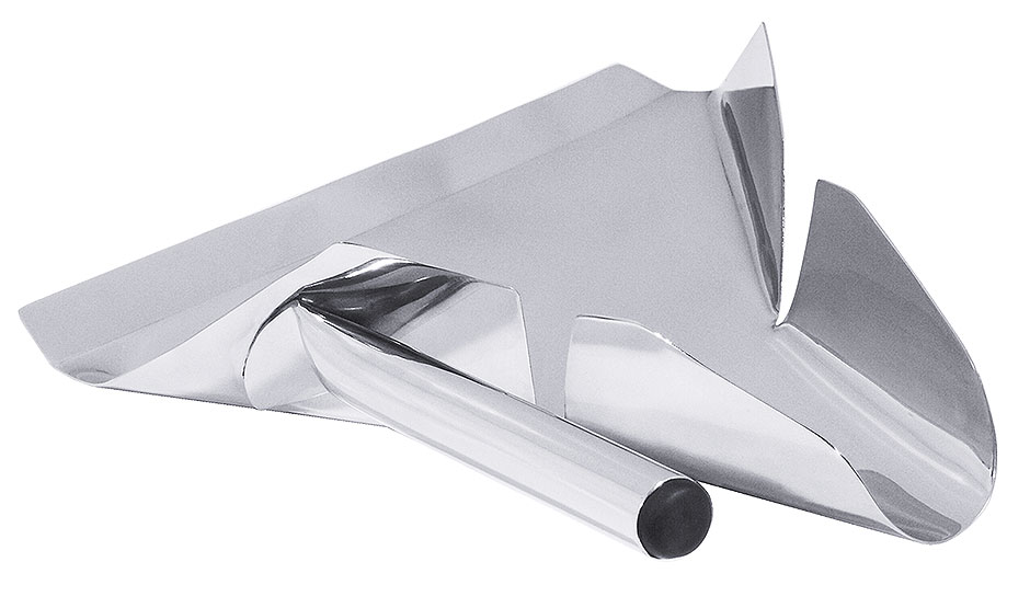 Pommes frites - Abfüll-Schaufel - 23,0 x 21,0 cm - für Linkshänder