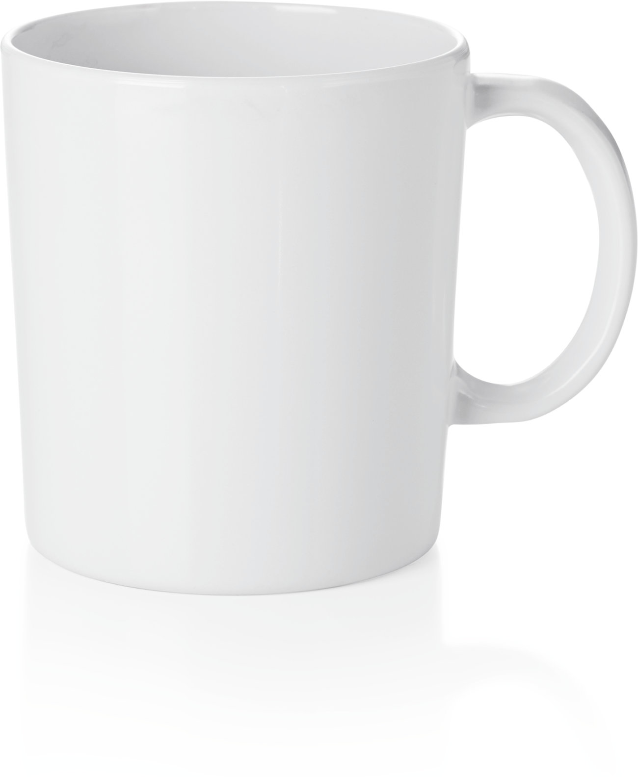 Becher, 0,35 ltr,, weiß, Melamin
