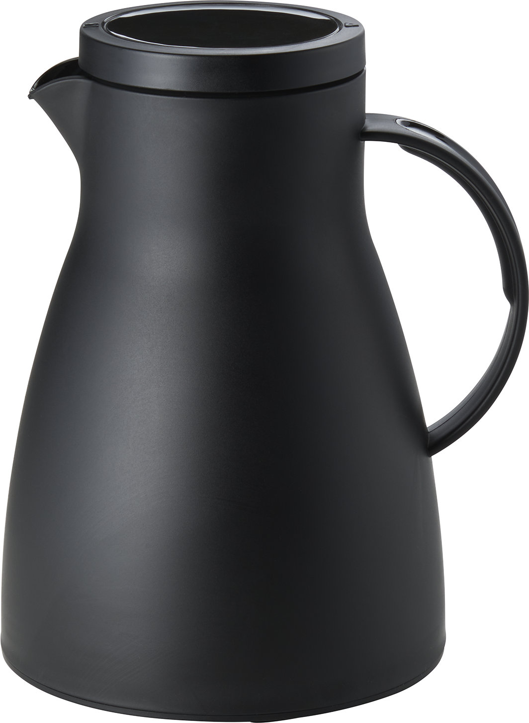 Isolierkanne Volumen 1,00 Liter - Farbe schwarz Isolierkanne Volumen 1,00 Liter - Farbe schwarz