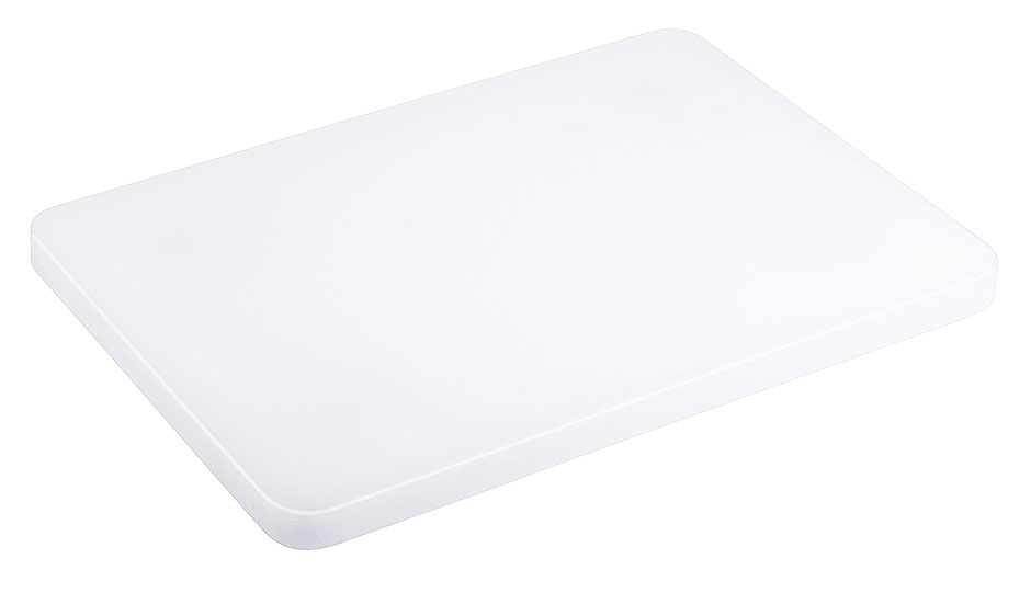 Schneidbrett weiß 35 x 25,0 cm - 2 cm dick - mit Füßchen Schneidbrett weiß 35 x 25,0 cm - 2 cm dick - mit Füßchen