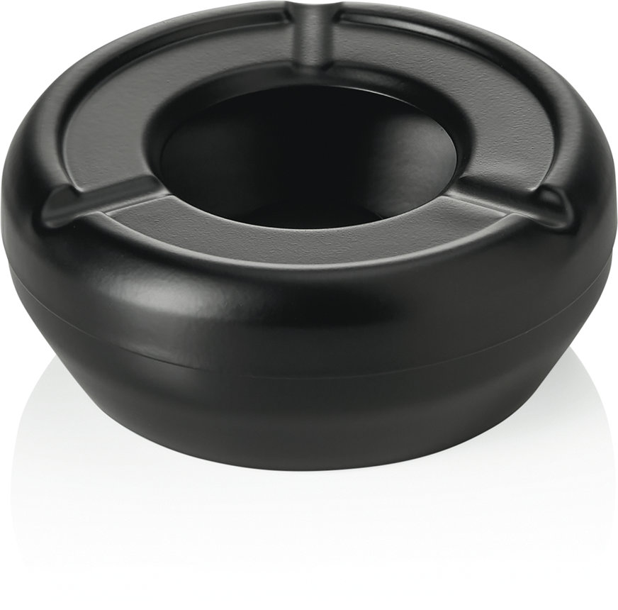 Windaschenbecher Ø 9,5 cm, schwarz Windaschenbecher Ø 9,5 cm, schwarz