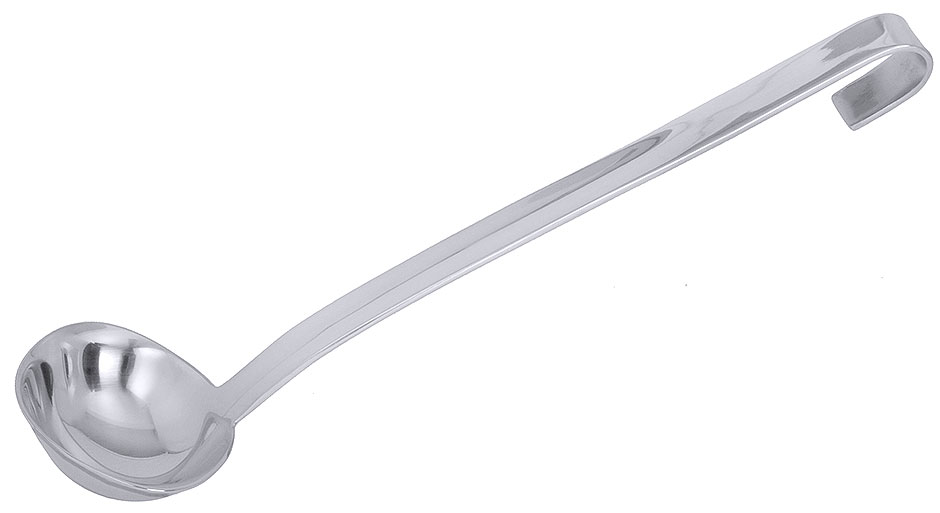 Saucenkelle fugenlos - Löffel 8,0 x 6,0 cm - Stiellänge 22,0 cm - Volumen 0,04 Liter