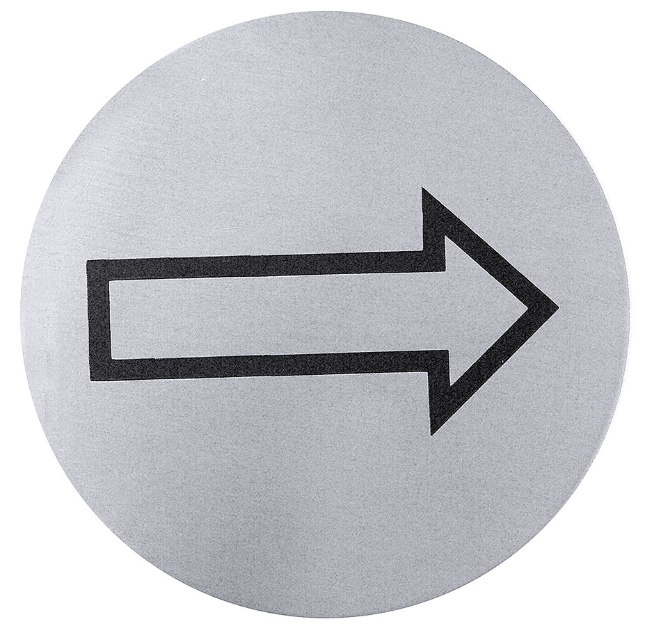 Türsymbol - RICHTUNGSWEISER Türsymbol - RICHTUNGSWEISER