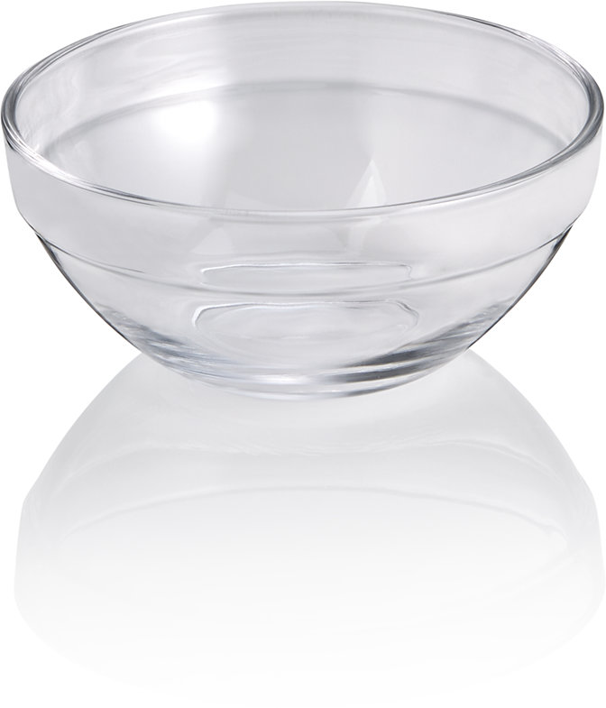Schüssel, Ø 12,5 cm, gehärtetes Glas Schüssel, Ø 12,5 cm, gehärtetes Glas