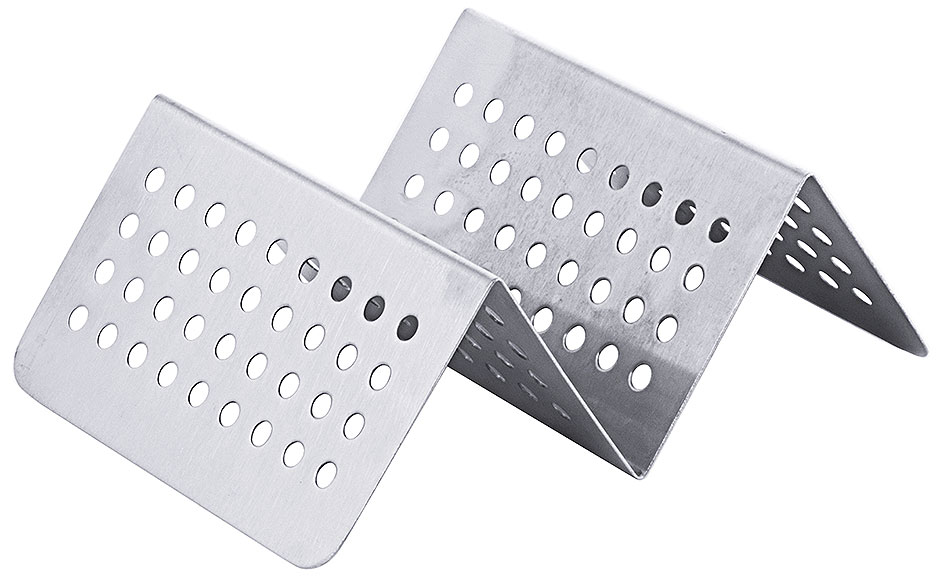 Snackablage - Welle, perforiert mit 1 Fach Snackablage - Welle, perforiert mit 1 Fach