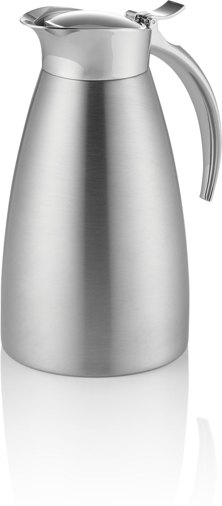 Isolierkanne aus Edelstahl 18/8 - Volumen 0,60 Liter