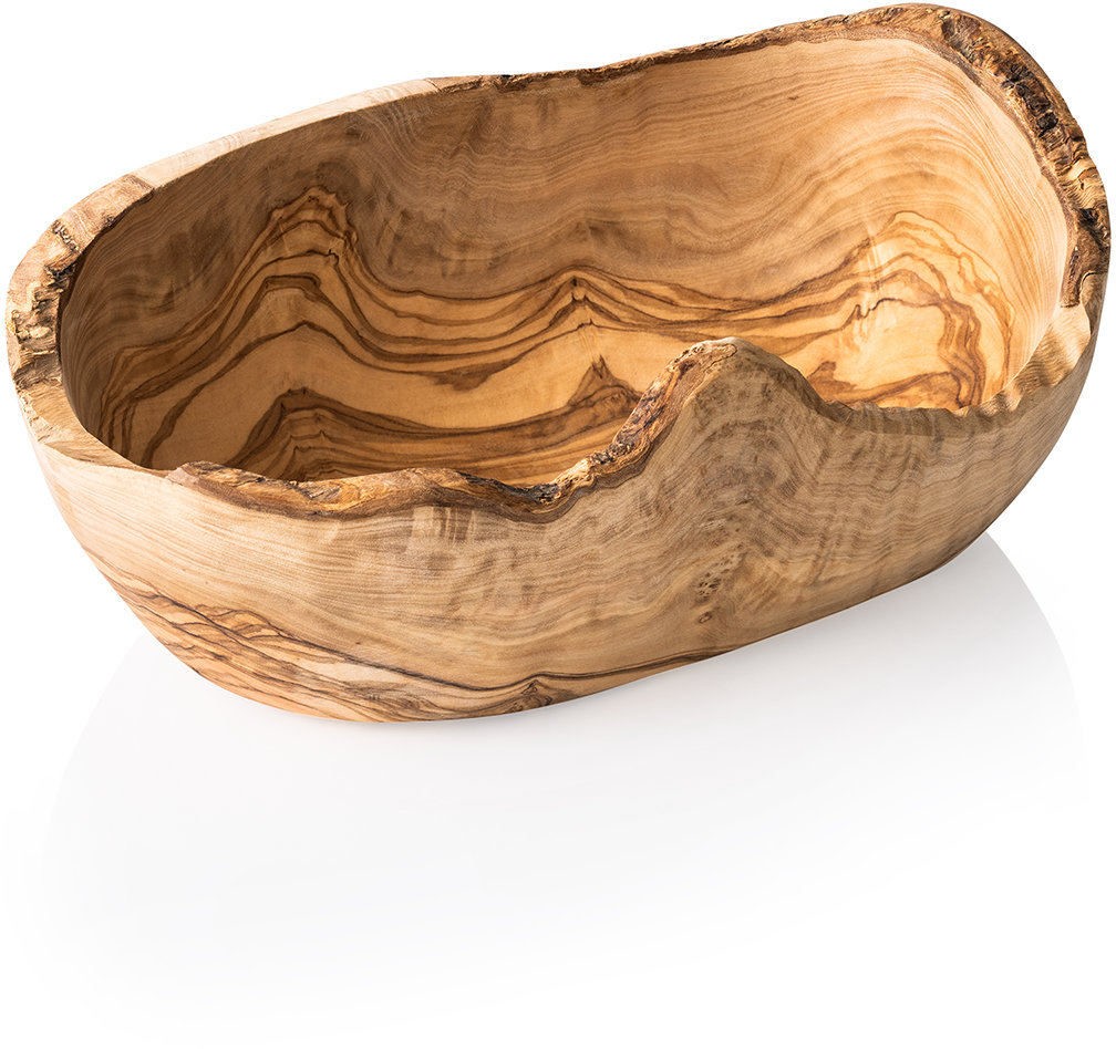  Schale aus Olivenholz 25,0 x 15,0 x 10,0 cm