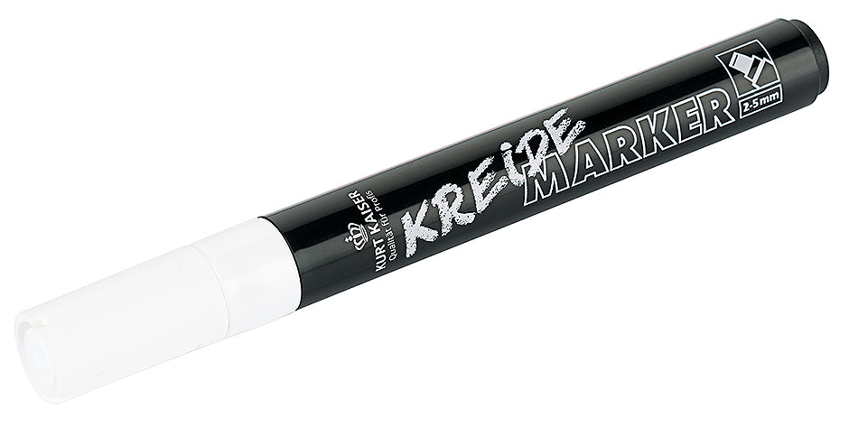 Kreidemarker 2-5 mm, weiß Kreidemarker 2-5 mm, weiß