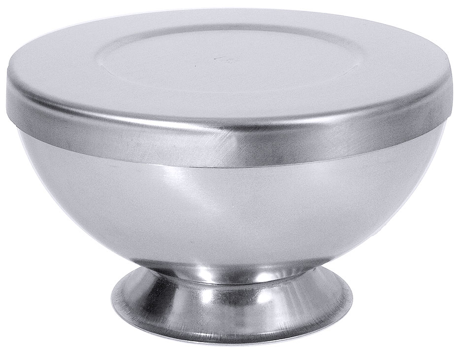 Eisbombenform mit Deckel Ø 8 cm - Volumen 0,125 Liter Eisbombenform mit Deckel Ø 8 cm - Volumen 0,125 Liter