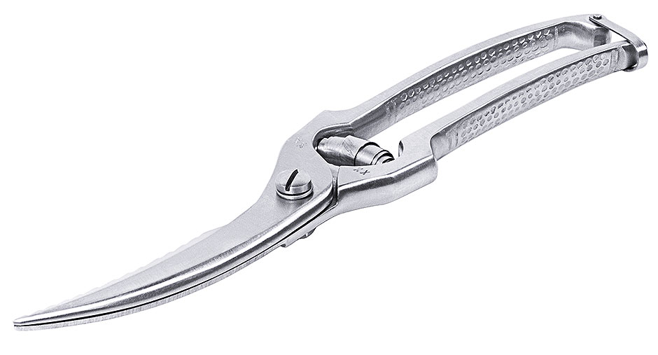 Geflügelschere mit Pufferfeder - Klingenlänge 8,0 cm - Länge 25,0 cm