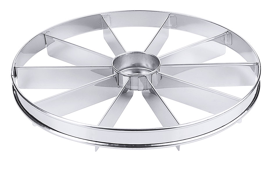 Tortenteiler Ø 32,0 cm - Segmente 10 - Edelstahl