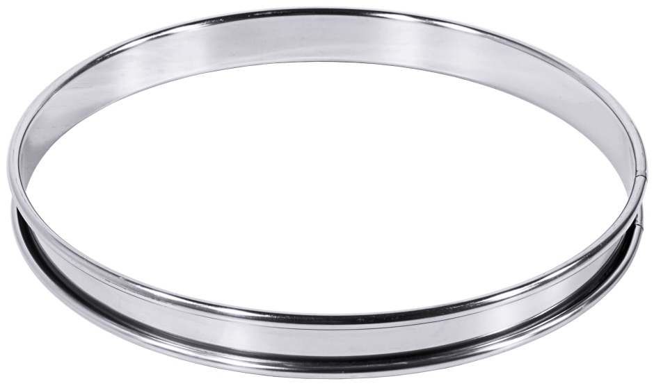 Tortenring flach Ø 20,0 cm aus Edelstahl 18/0 Tortenring flach Ø 20,0 cm aus Edelstahl 18/0