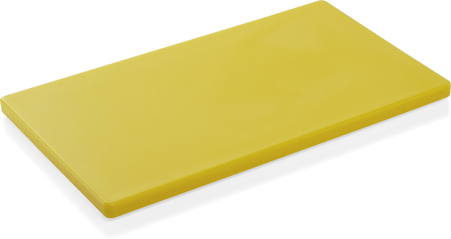 Schneidbrett HACCP, 50 x 30 x 2 cm, gelb, Polyethylen