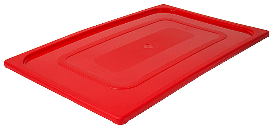 Deckel GN 1/1 - Polypropylen - HACCP Farbe rot Deckel GN 1/1 - Polypropylen - HACCP Farbe rot