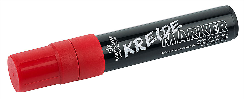 Kreidemarker 5-15 mm, rot