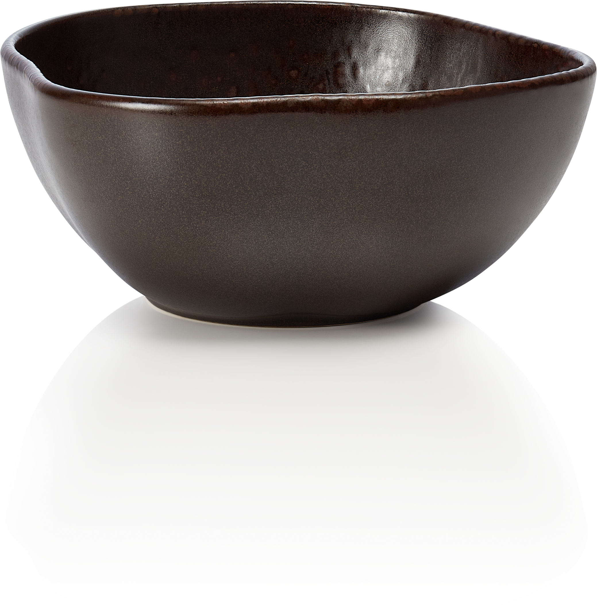 ROCKZZERO® Schale, Ø 16 cm, Serie metallic brown