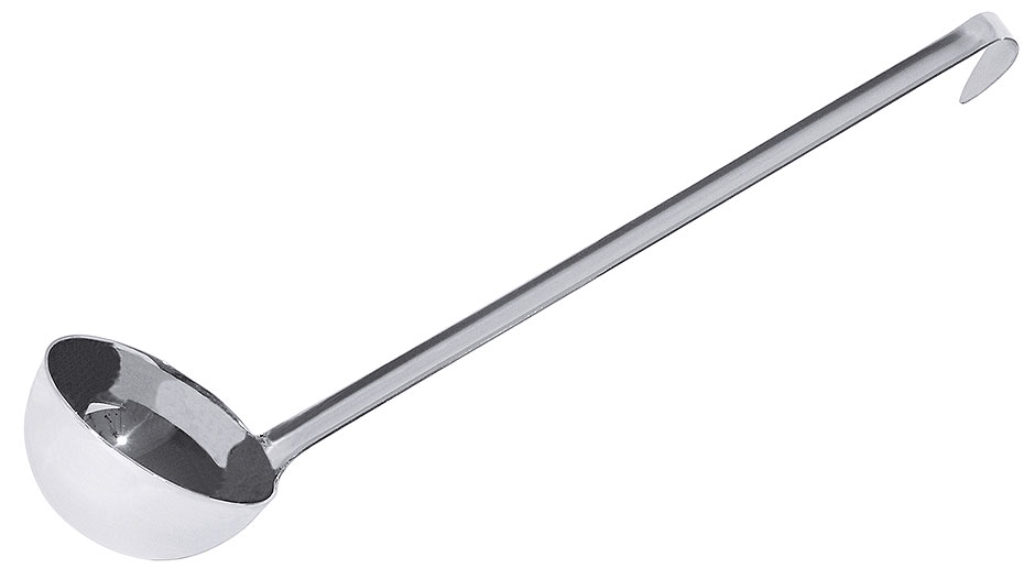 Schöpfkelle - leicht Ø 12,0 cm - Stiellänge 28,0 cm - Volumen 0,30 Liter Schöpfkelle - leicht Ø 12,0 cm - Stiellänge 28,0 cm - Volumen 0,30 Liter