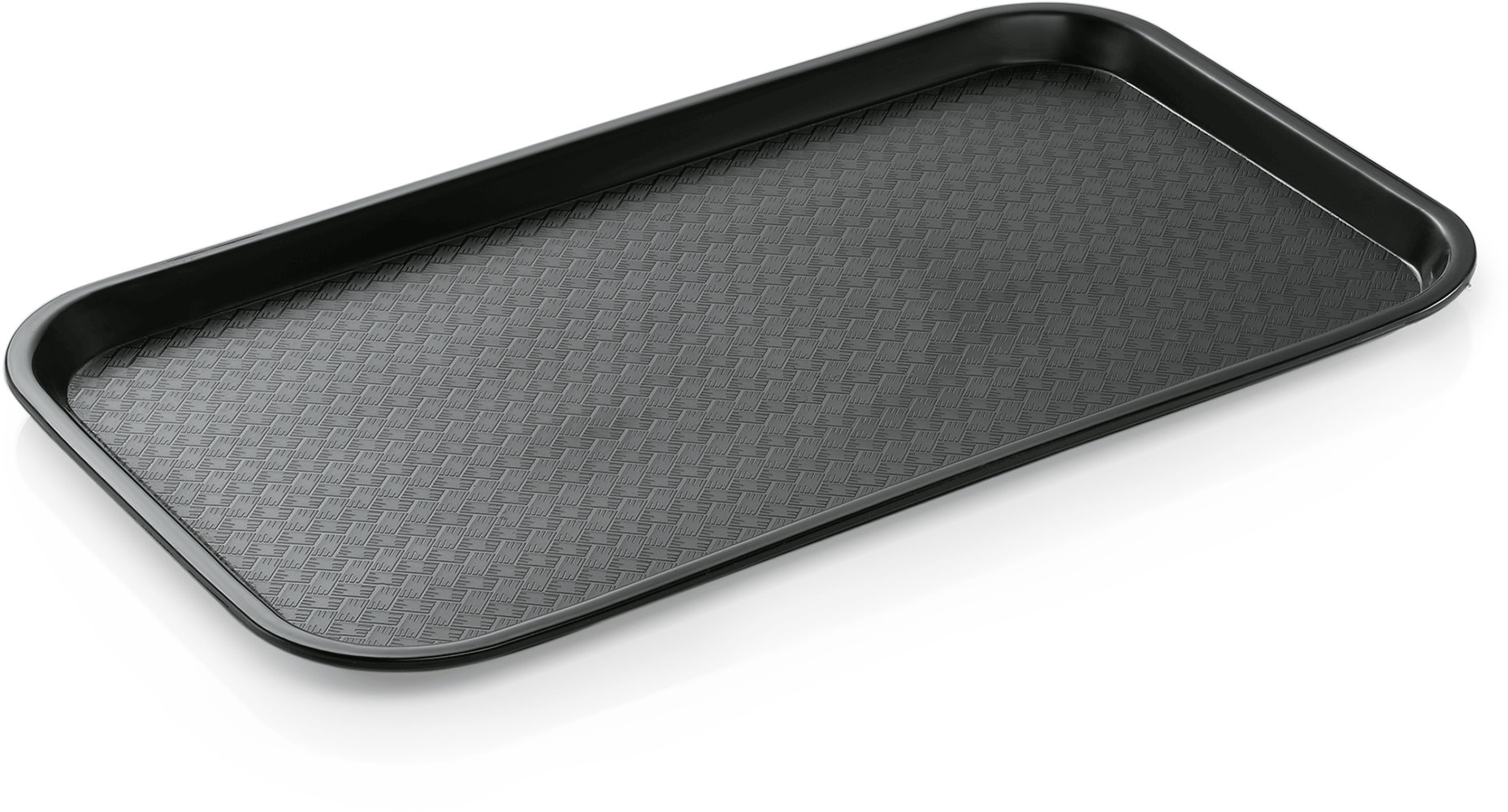 Tablett GN 1/1, schwarz, Polypropylen Tablett GN 1/1, schwarz, Polypropylen