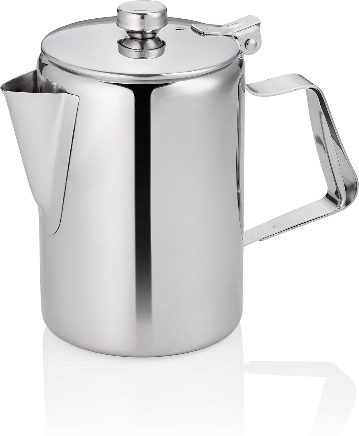 Kännchen mit Deckel, 0,60 Ltr. Volumen aus CNS