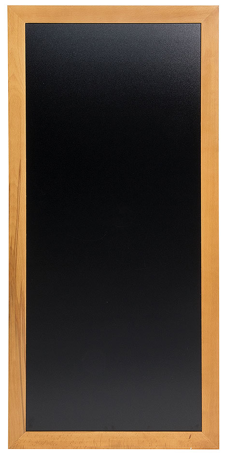 Werbetafeln WANDTAFEL teak - Länge 120 cm - Breite 56 cm