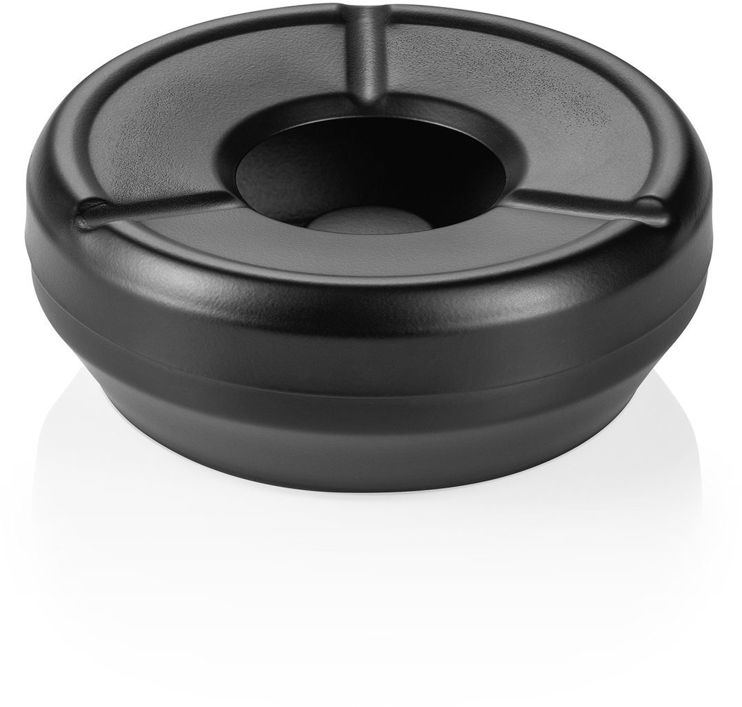 Windaschenbecher Ø 12 cm, schwarz Windaschenbecher Ø 12 cm, schwarz