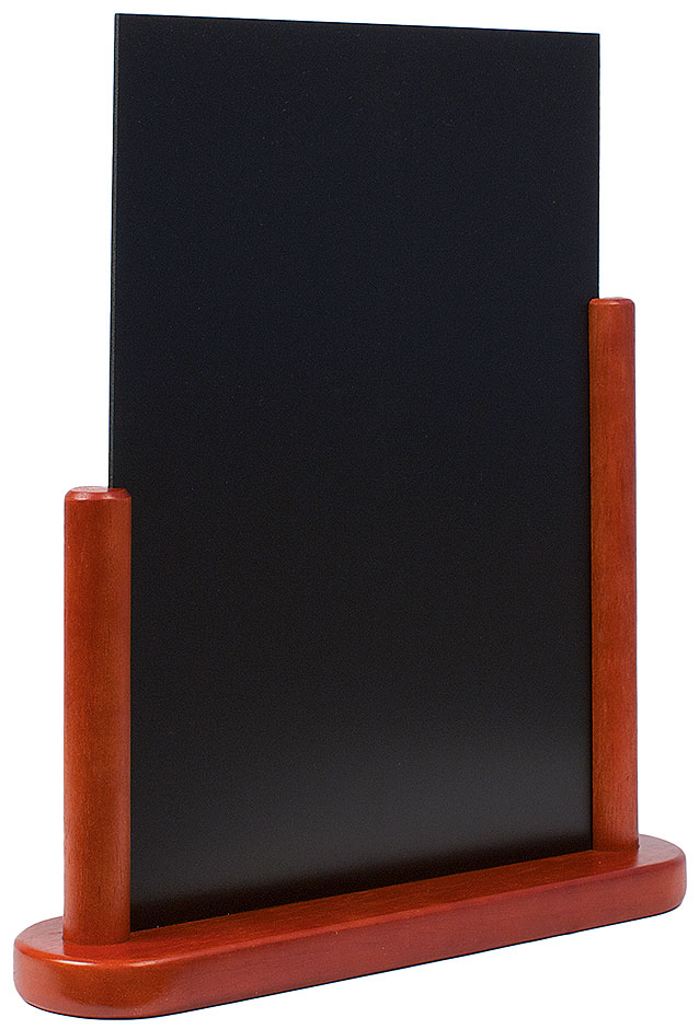 Tischtafeln - Fläche 30,0 x 21,0 cm - DIN A4 - mahagonifarben