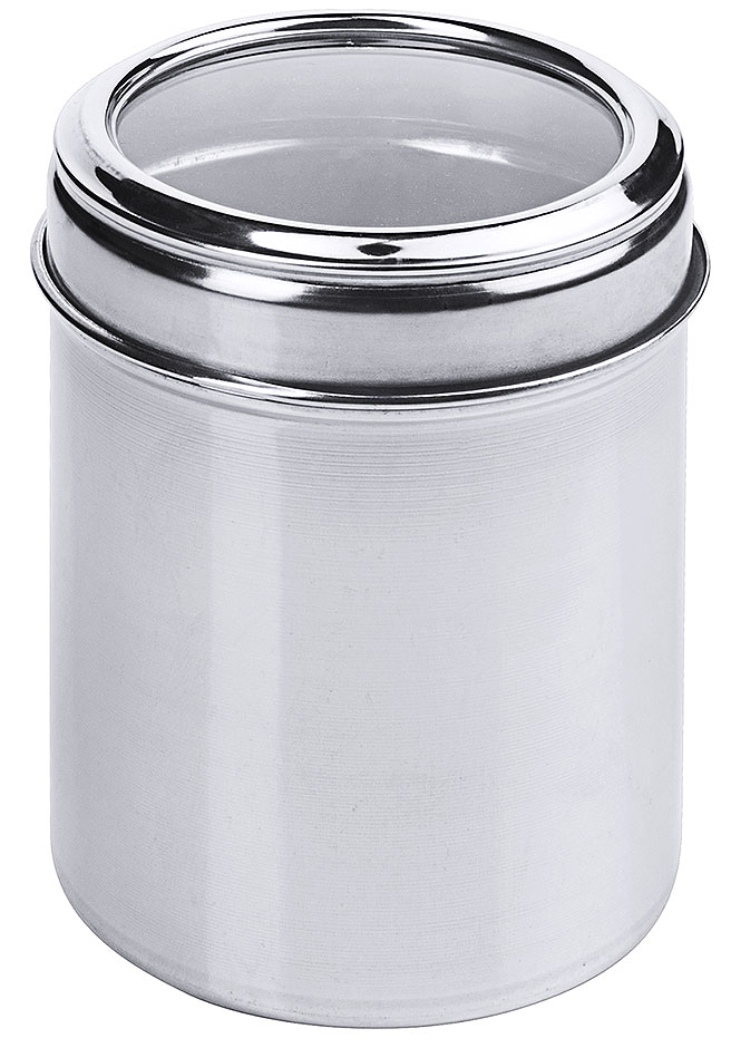 Dose mit Sichtdeckel Ø 8,0 cm - Inhalt 0,5 Liter - Höhe 11,0 cm Dose mit Sichtdeckel Ø 8,0 cm - Inhalt 0,5 Liter - Höhe 11,0 cm