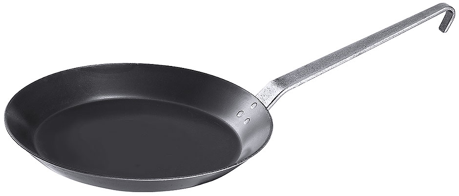 Lyoneser Eisenpfanne - glatt - Ø 28 cm - Stiellänge 24 cm