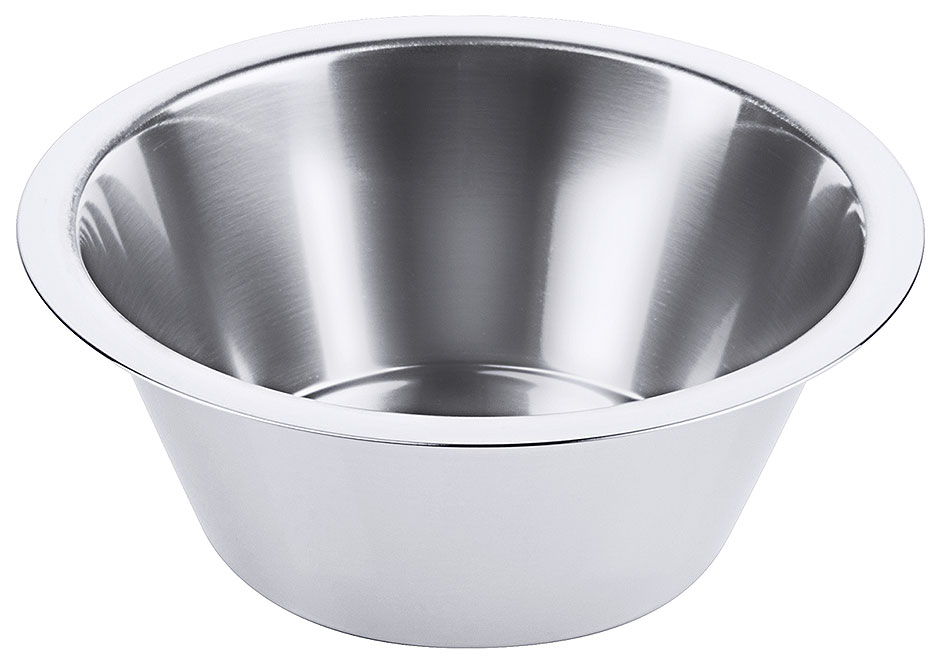 Schüssel flach Ø innen 14,0 cm - Ø Boden 9,5 cm - Inhalt 0,50 Liter