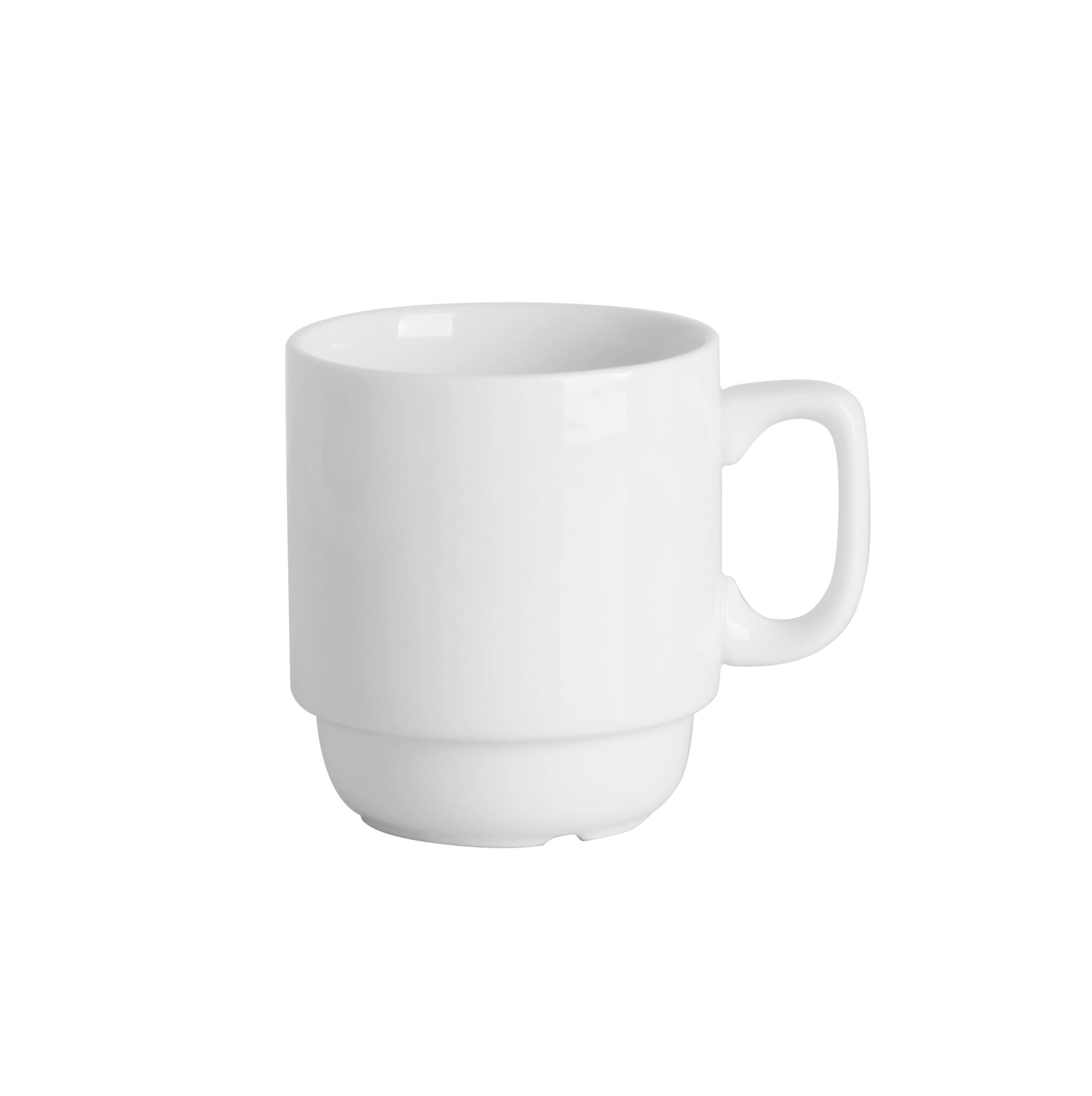 Kaffeebecher 280 ml - Serie Classic in weiß