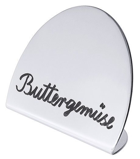 Buffet Schild Ø 10,0 cm - Höhe 6,5 cm
