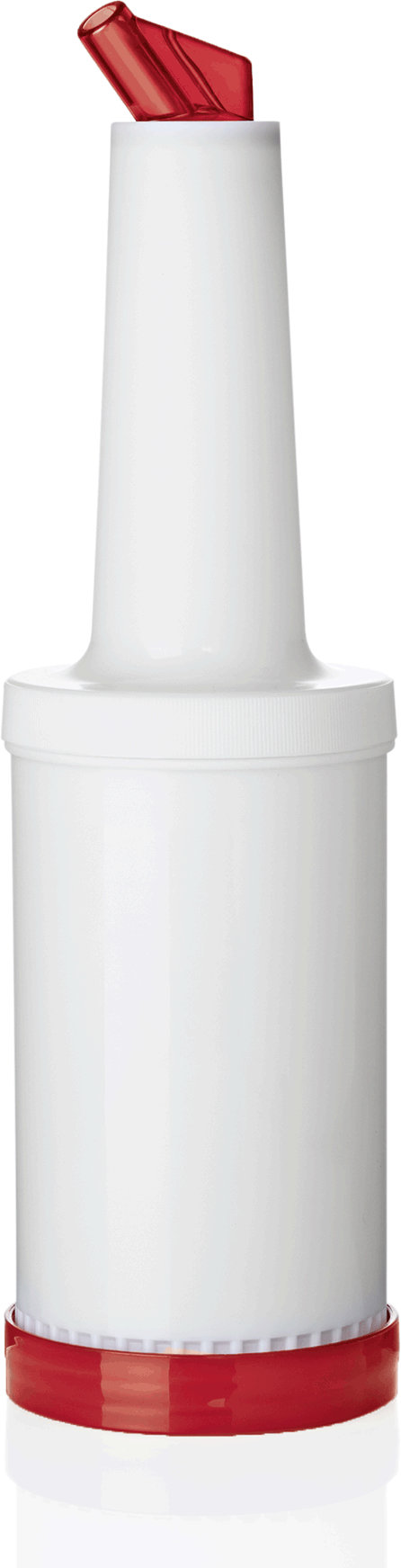 Dosier- & Vorratsflasche, 1,0 Ltr, rot, Polypropylen