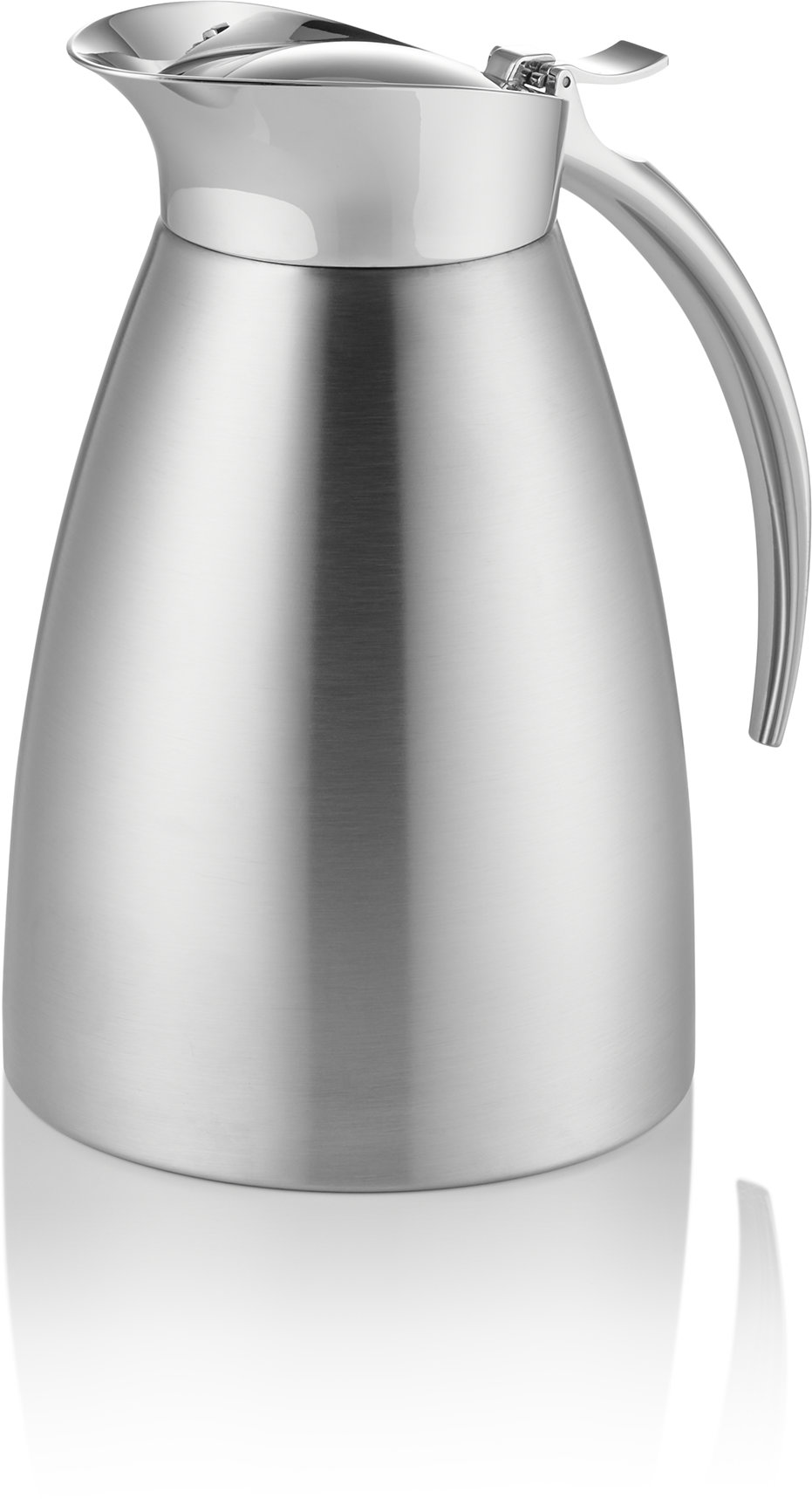 Isolierkanne aus Edelstahl 18/8 - Volumen 1,00 Liter